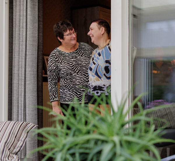 Pleegmoeder en pleeggast